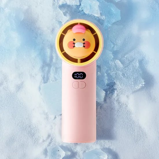 카카오프렌즈 Z터보 핸디 선풍기(일반형/볼캡형) 볼캡춘식이 핑크