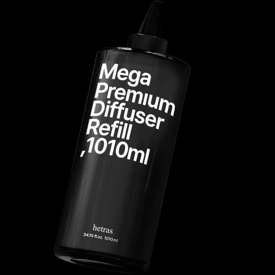 헤트라스 메가 프리미엄 대용량 디퓨저 리필 1,010ml 실내방향제 인테리어 사무실 블랙체리