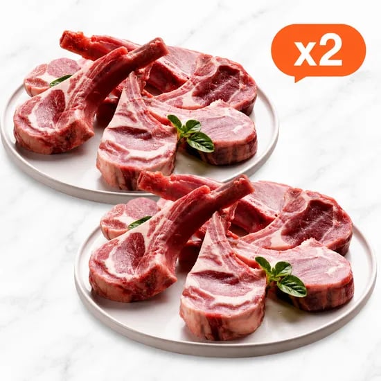 신라호텔 납품 프렌치랙 500g+500g 뉴질랜드 양갈비 양고기 캠핑 목초육 프렌치렉 1kg