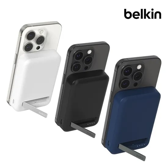벨킨 Qi2 15W 10000mAh 마그네틱 무선 고속 충전 보조배터리 BPD008bt 비행기 기내 반입 아이폰17 갤럭시 S25 호환