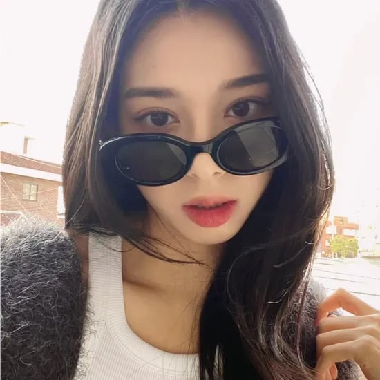 캣아이 자외선차단 틴트 선글라스 UV400 골프 운전 뿔테