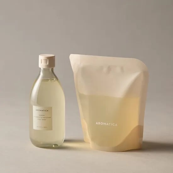 아로마티카 서렌 바디워시 300ML & 리필 300ML 세트 향좋은 바디워시 클렌져 샤워젤 대용