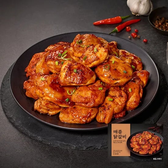 순살 닭갈비 200g 2종 8팩 순살, 매콤