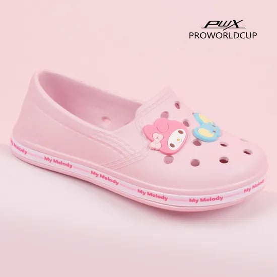 PWX 초등 미끄럼방지 마이멜로디 캐릭터 펀 EVA 실내화(PK)