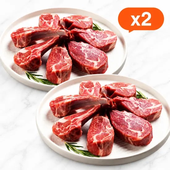 신라호텔 납품 숄더랙 500g+500g 뉴질랜드 캠핑 양고기 양갈비 목초육 숄더렉 1kg