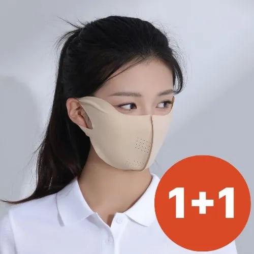 1+1 스탠다드엔 자외선차단마스크 얼굴햇빛가리개 스포츠 쿨 자외선 마스크