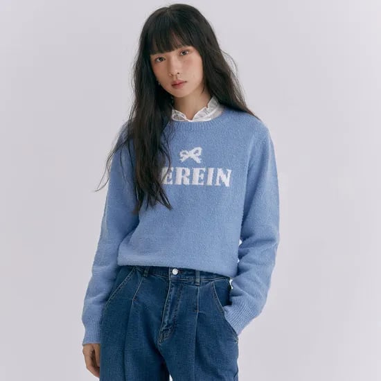 로엠 레터 부클 스웨터 RMKAE4TR26