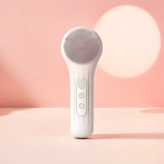퓨어버블 진동클렌저 실리콘 브러쉬 전동 세안기 피지제거 모공 클렌져