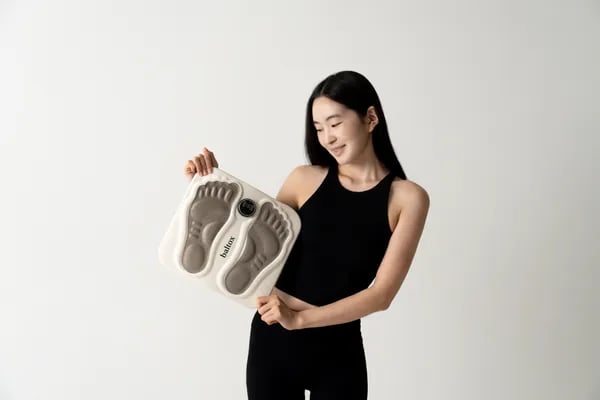 에이프 발톡스 EMS 발마사지기,발바닥 저주파 마사지 다리 안마기