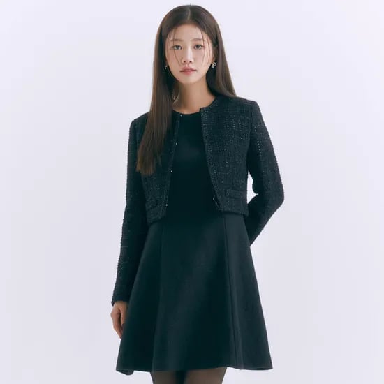 로엠 트위드 미니 원피스 RMOWE4CS51