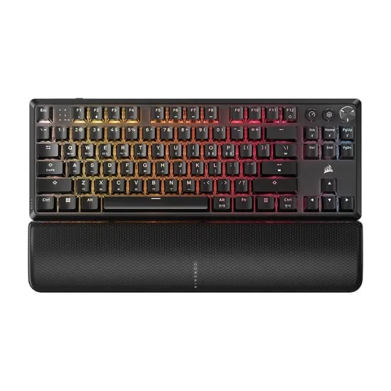 커세어 K70 RGB CORE TKL 텐키리스 무선 게이밍 기계식 키보드 저소음 은축
