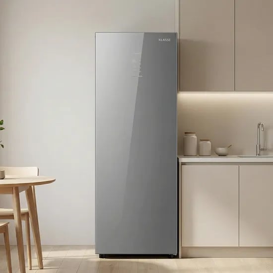위니아 클라쎄 김치냉장고 스탠드형 1도어 120L 미니 슬림 소형 KAB112SSG4GPV(AK)