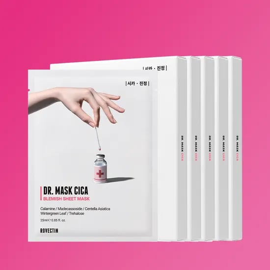 로벡틴 닥터 시카 진정 마스크팩 5 BOX, 총 25매