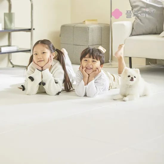 층간소음매트 아기 유아 시공 거실 놀이방 바닥 플로리아 이든 매트 70x70x2.4cm