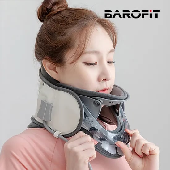 경추 견인 치료기 목디스크 목견인기 보호대 거북목 일자목 교정기 통증 지지대 보조기