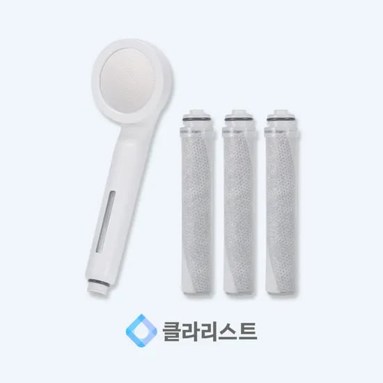 클라리스트 3중올인원 수압필터샤워기 1개