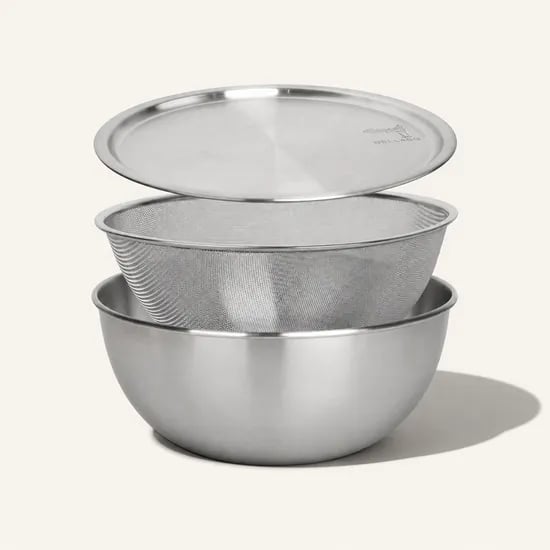 델라고 믹싱볼 양푼 양푼이 세척 스텐 쌀세척 볼 3종 세트 22cm 18,900원