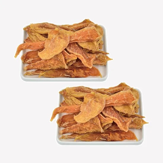 국내산 치킨가슴살육포 강아지 수제 간식 저지방 고단백 영양식 애견 간식 닭가슴살, 70g, 2개