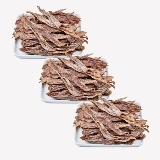 국내산 유황품은오리안심육포 강아지 수제 간식 기력회복에 좋은 애견간식 오리고기, 70g, 3개