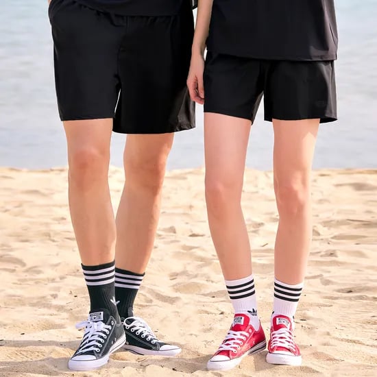 블랙몬스터핏 여성 트리코트 5부 반바지 트레이닝 운동 헬스 츄리닝