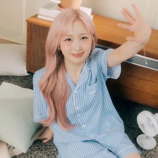 실크핏 마리나 반팔 카라 세트 커플잠옷 여름 홈웨어 파자마