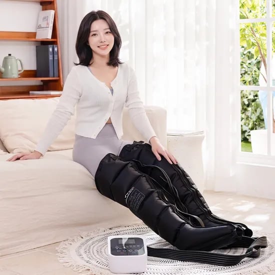 닥터웰 무선 종아리 공기압 다리 마사지기 안마기 6구 프리웰 DR-5033 (본체+다리)
