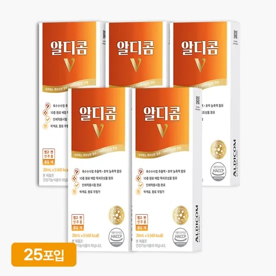 알디콤V 숙취해소제 5포, 5개