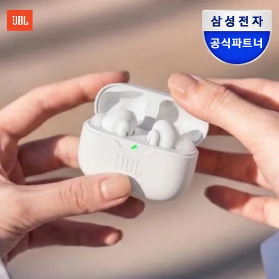 JBL WAVE BEAM2 노이즈캔슬링 무선 블루투스이어폰 화이트