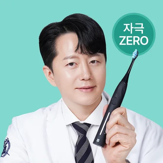 클린디 치과왕 스윙45 전동칫솔 회전 음파 저자극