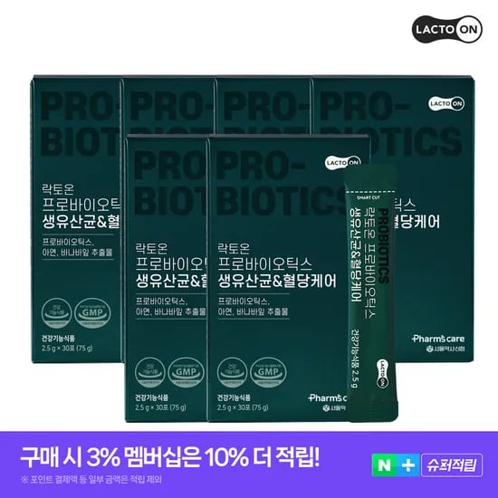 서울약사신협 프로바이오틱스 생유산균&혈당케어 30포, 6개