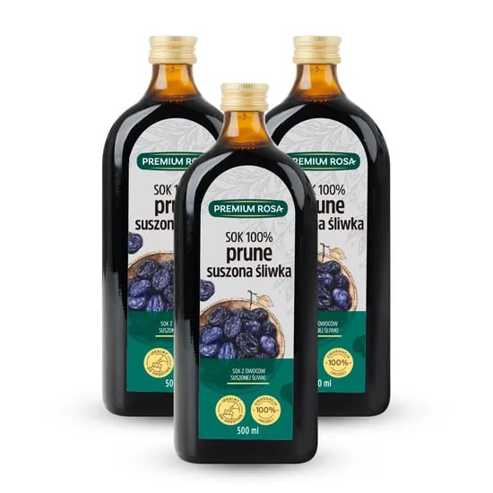 프리미엄로사 푸룬 원액 즙 농축액 식이섬유 500ml, 3개