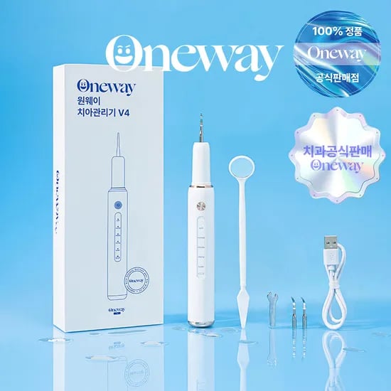 원웨이 프로 치아관리기 구강세정기 셀프 구강청결기 입냄새 제거 V4