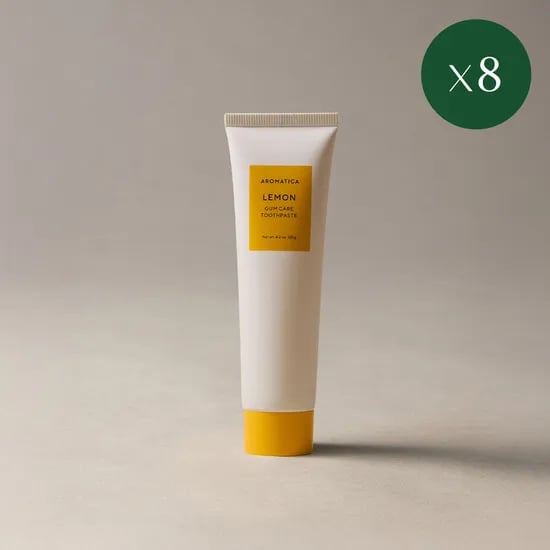 아로마티카 레몬클로브향 검케어 플러스 치약 120G x 8개 묶음