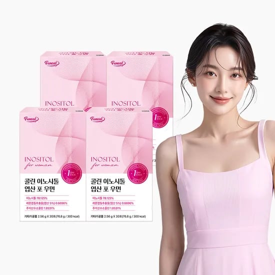 퍼니트 콜린 미오이노시톨 엽산 포 우먼 30포 / 이노시톨 4000mg