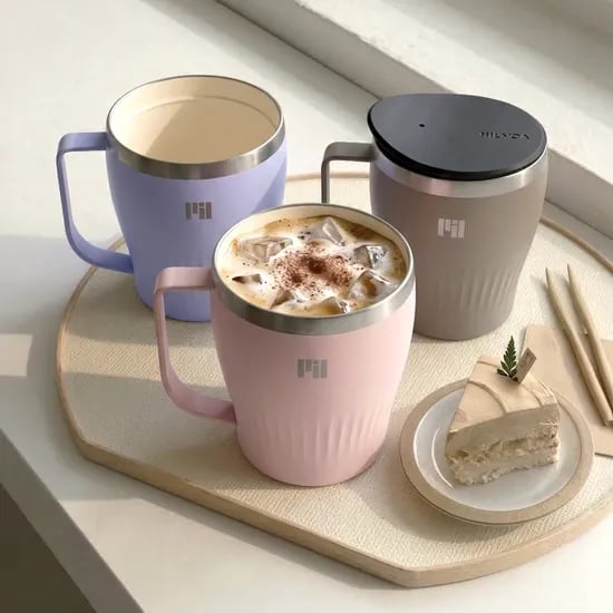 필모아 티타늄세라믹 머그 텀블러 U473MU v2.0 보온 보냉 도자기 컵