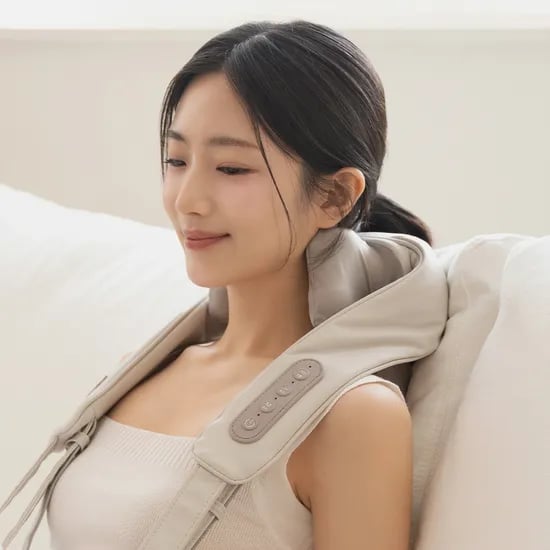 빌라르 프리미엄 목 어깨 마사지기 안마기 승모근 마사지 기계