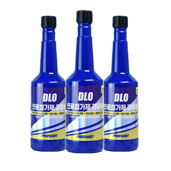 프로샷 디엘오 연료첨가제 200ml 3개 디젤 스타터팩