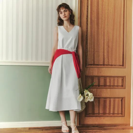 슬리브리스 브이넥 원피스 SLEEVELESS V-NECK ONE-PIECE / IVORY