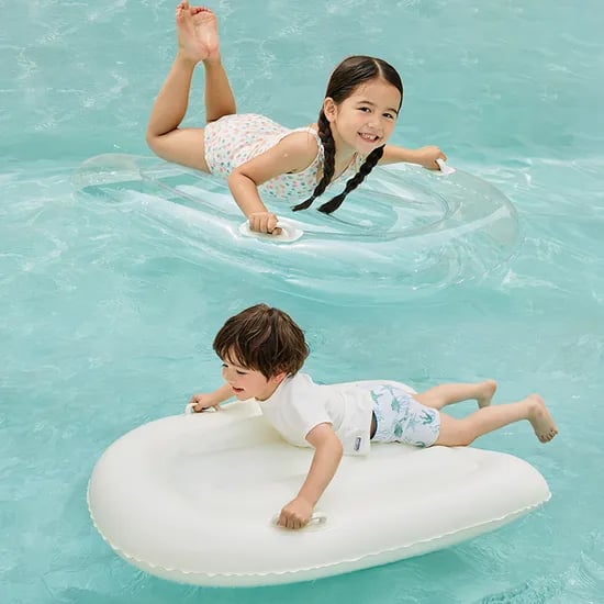 스윔어바웃 성인 어린이 파도타기 튜브 대형 투명 감성 워터 베드 해먹 물놀이튜브