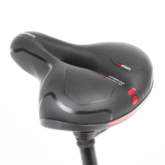 젤큰 자전거안장 무통증 MTB 전기 전립선 안장 실내 메모리폼 에어쿠션