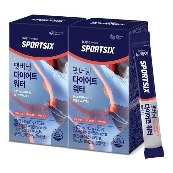 뉴케어 스포식스 팻버닝 마시는 다이어트워터 7g 20포, 2개