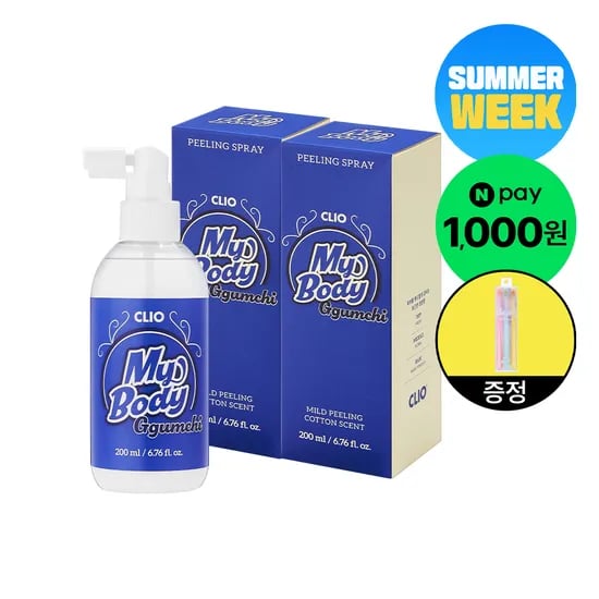 마이 바디앤꿈치 풋필링 각질 제거 풋케어 스프레이 200ml x2개+젤리풀칫솔3입 증정