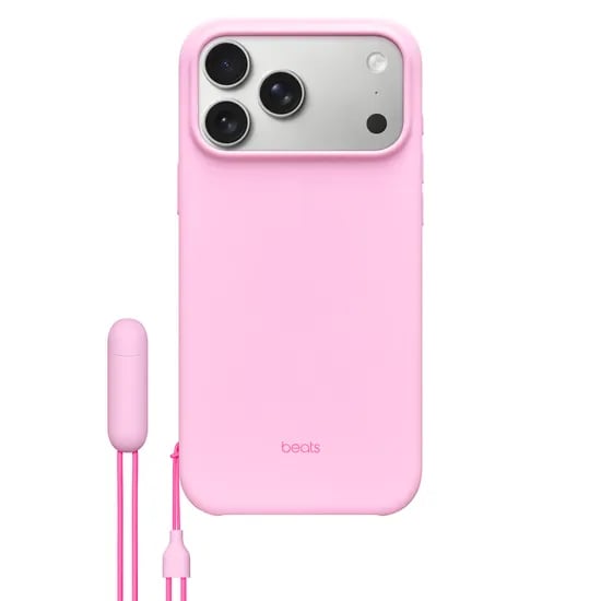 애플 정품 케이스 아이폰 17 Pro Max Beats 킥 스탠드 페블 핑크 53,400원