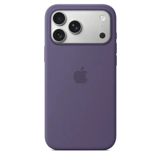 애플 정품 케이스 아이폰 17 Pro Max, 실리콘, 퍼플 포그
