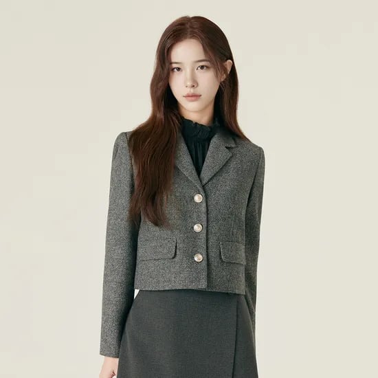 로엠 크롭 울자켓 RMJKF4VR53