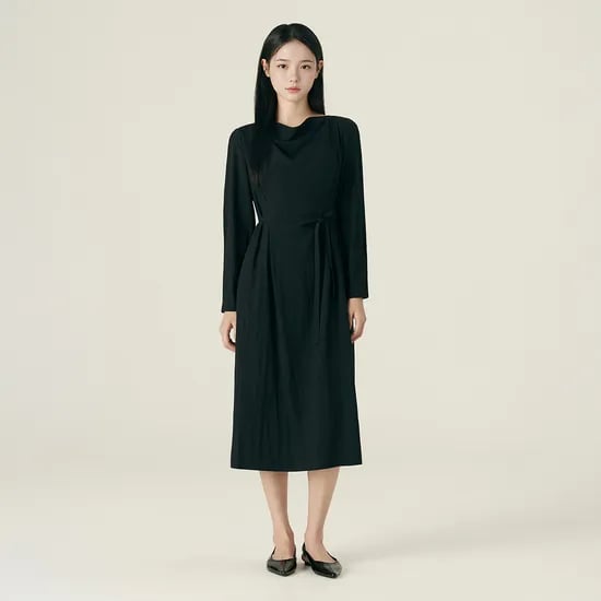 로엠 카울넥 롱 원피스 RMOWF49RT1