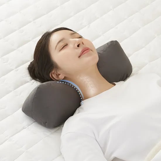 집앤콕 베개 일자목 거북목 목디스크 휴비스 솜 경추베개