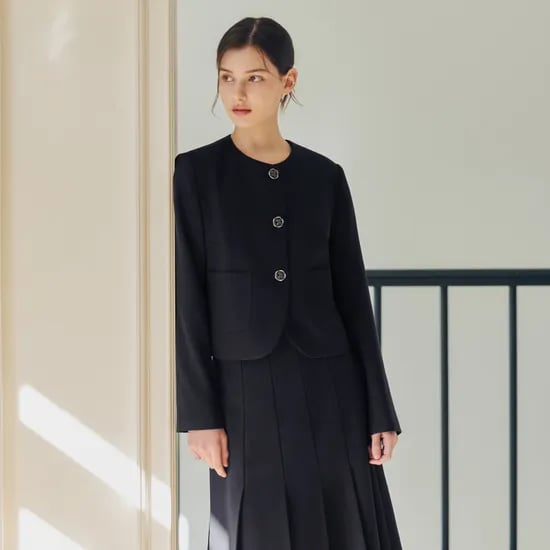 체르니 라운드 넥 자켓 CHERNI ROUND NECK JACKET