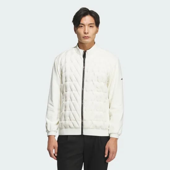 하이브리드 전장 지퍼 다운 재킷 JM7139