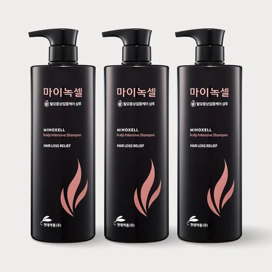 현대약품 마이녹셀 스칼프 인텐시브 샴푸 960ml, 3개